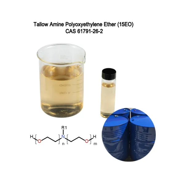 Vysoko kvalitný lojový amínový polyoxyetyléter (15eo) cas 61791-26-2