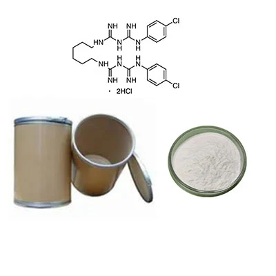 Biely prášok chlorhexidín hydrochlorid CAS 3697-42-5